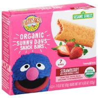 Earth's Best Organic Sesame Street Sunny Days Toddler Snack Bars Strawberry