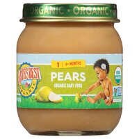 Earth's Best Organic Stage 1 Baby Food Pears