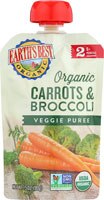 Earth's Best Organic Stage 2 Baby Food Carrots & Broccoli