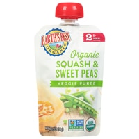 Earth's Best Organic Stage 3 Baby Food Squash & Sweet Peas