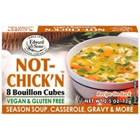 043182003919 - Edward & Sons  Bouillon Cubes   Not-Chick'n -- 2.5 oz