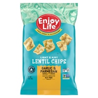 Enjoy Life Light & Airy Lentil Chips Garlic & Parmesan