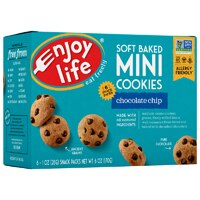 Enjoy Life Soft Baked Mini Cookies Chocolate Chip - 6 Snack Packs