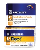 Enzymedica Digest Complete Digestive Enzymes for Fast-Acting Gas & Bloating Relief