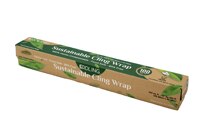 Erdling Sustainable Cling Wrap Compostable BPA Free - 100 Sq Ft
