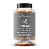855244008080 - Eu Natural  Primal Move - Turmeric + Boswellia Joint & Mobility Support -- 60 Vegetarian Capsules