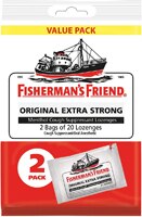Fishermans Friend Cough Suppressant Lozenges Extra-Strong 2-Pack