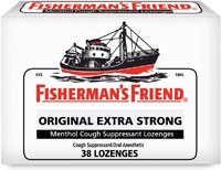 Fishermans Friend Original Extra Strong Menthol Cough Suppressant Lozenges