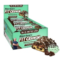 817719021086 - Fitcrunch  High Protein Baked Snack Bar   Mint Chocolate Chip -- 9 Bars