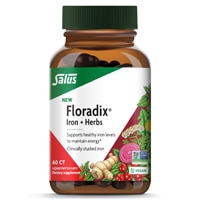 Floradix Iron + Herbs - Ferrochel Ferrous Bisglycinate Chelate