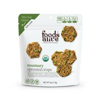 Foods Alive Organic Crisps Rosemary