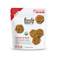 Foods Alive Sprouted Crsip Tomato & Herb
