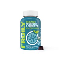 Fruily Organic Digestive Probiotic Real Fruit Gummy Mixed Fruit