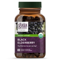 Gaia Herbs Black Elderberry Immune Support