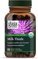 Gaia Herbs Liver & Cleanse Support Milk Thistle Seed
