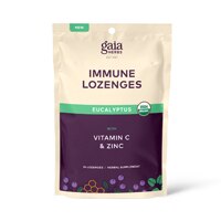 Gaia Herbs Organic Immune Lozenges - Eucalyptus