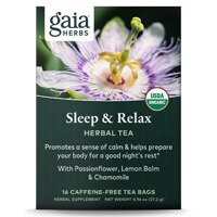 Gaia Herbs Sleep and Relax Herbal Tea