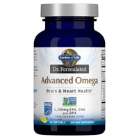 658010124614 - Garden of Life  Dr. Formulated Advanced Omega   Lemon -- 60 Softgels