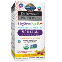 Garden of Life Dr. Formulated Probiotics Organic Kids plus Strawberry Banana