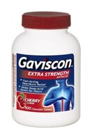 Gaviscon Extra Strength Antacid Chewables Cherry