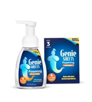 Genie Sheets Foaming Hand Soap Sheet + 8 oz Bottle