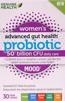 Genuine Health Women's Advanced Gut Health Probiotic Mood