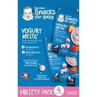 Gerber baby food yogurt melts sales