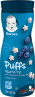 Gerber Grain & Grow Stage 2 Puff Snack Non-GMO Blueberry