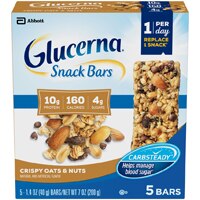 Glucerna Snack Bars Crispy Oats & Nuts