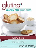 Glutino Bagel Chips Gluten Free Original - 6 oz