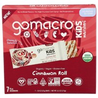 Go Macro Organic Gluten Free Macrobar Cinnamon Roll