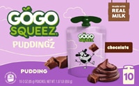 GoGo Squeez Indulgence Puddingz Chocolate