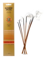 Gonesh Extra Rich Incense Single Note - Sandalwood