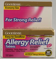 Good Sense Antihistamine Allergy Relief