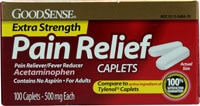 Good Sense Pain Relief Extra Strength Acetaminophen