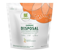 899696002357 - GrabGreen  Garbage Disposal Freshener & Cleaner Tangerine with Lemongrass -- 12 Pods
