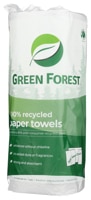 Green Forest Paper Towels 100% Recycled Paper 2-Ply