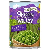 852945006049 - Green Valley  Organic Peas No Salt Added -- 15 oz