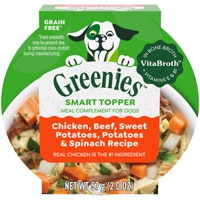 Greenies Smart Topper Wet Dog Food Mix-In Chicken Beef Sweet Potatoes Potatoes & Spinach