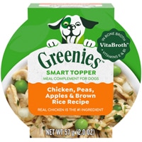 Greenies Smart Topper Wet Dog Food Mix-In Chicken Peas Apples & Brown Rice