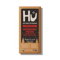 HU Holiday Edition Dark Chocolate Bar Peppermint Mocha + Almond Butter