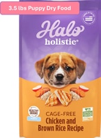 Halo Holistic Puppy Dry Food Cage-Free Chicken & Brown Rice