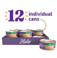 Halo Wet Cat Food Pate Grain-Free Chicken Recipe