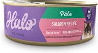 Halo Wet Cat Food Pate Grain-Free Salmon Recipe