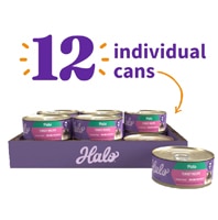 Halo Wet Cat Food Pate Turkey Recipe