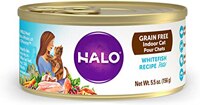 Halo Whitefish Recipe Pate Grain-Free Indoor Cat Canned Cat Food
