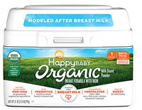 Happy Baby Organic Milk Based Powder Infant Formula with Iron - Stage 1
