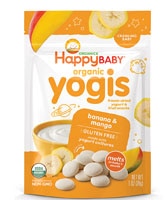 Happy Baby Organic Yogis Banana Mango Snack - Crawling Baby