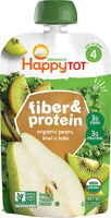 Happy Tot Organic Fiber & Protein Pear Kiwi & Kale Stage 4 Pouch