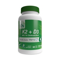 Health Thru Nutrition K2 + D3 MK-7 & Cholecalciferol MenaQ7